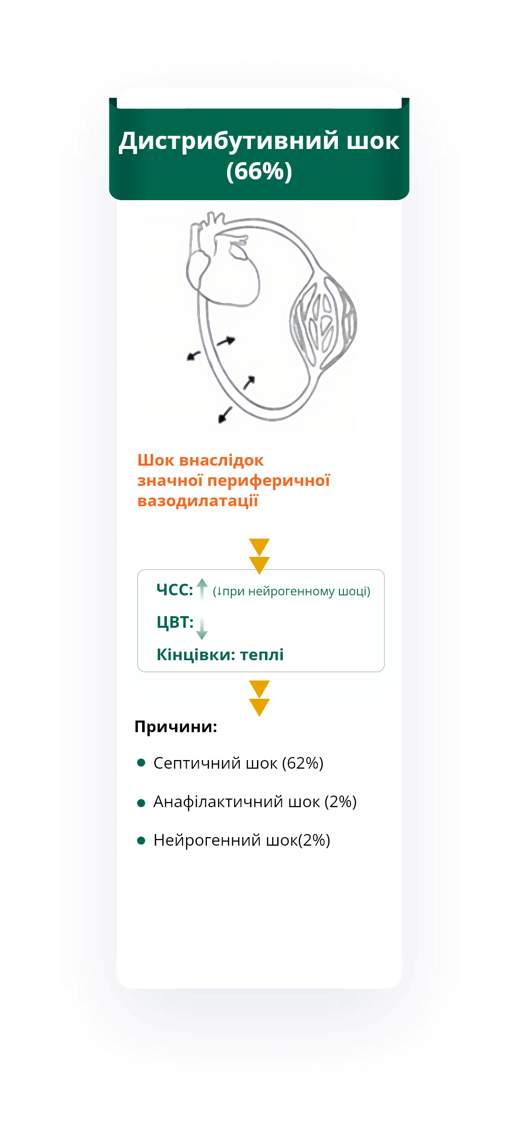 Дистрибутивний шок (66%)